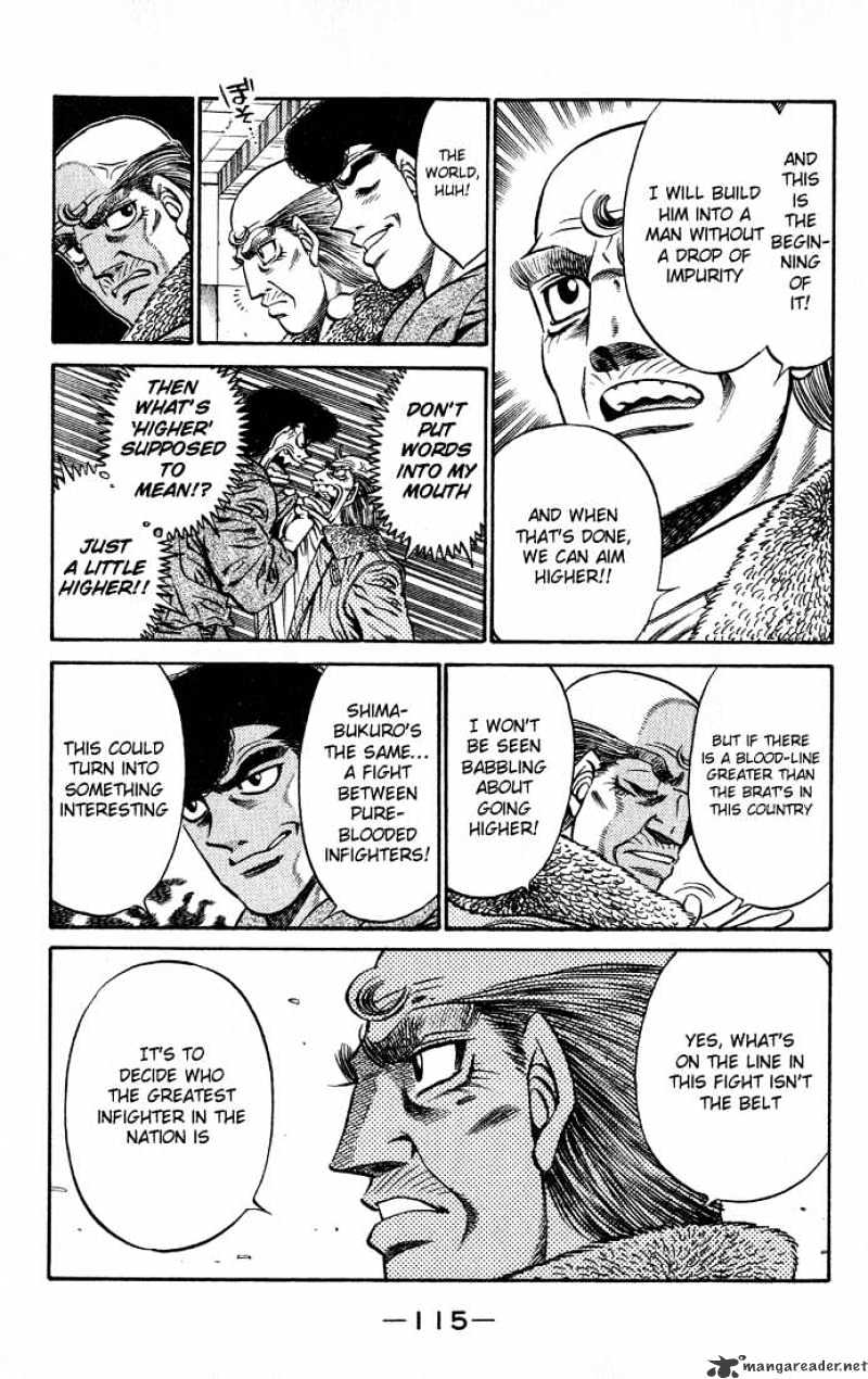 Hajime no Ippo: Fighting Spirit, Chapter 421 image 17